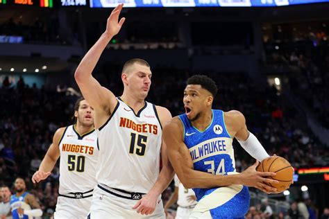 milwaukee bucks vs denver nuggets match player stats